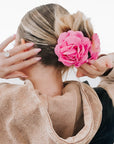 Blooming Rose Hair Claw Clip