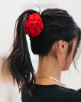 Blooming Rose Hair Claw Clip