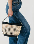 Bryce Woven Bucket Bag - My Pampered Life Seattle
