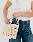 Bryce Woven Bucket Bag - My Pampered Life Seattle