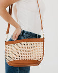 Bryce Woven Bucket Bag - My Pampered Life Seattle