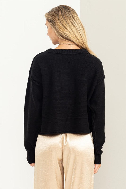 HYFVE Cuddly Classic Long Sleeve Sweater