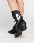 GIGA Western High Ankle Boots