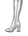 Halara Metallic Pleather Long Boots