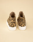 Route-S High Top Leopard Sneakers