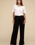 Lilou Waffle Trouser Pants