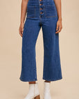 Annie Wear Button Fly High Waist Jeans