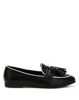 Mythos Dual Tone Tassel Loafers