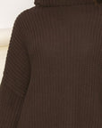 HYFVE Cuddly Cute Turtleneck Oversized Sweater - Online Only