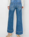 Risen Full Size High Rise Wide Leg Jeans