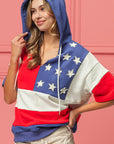 BiBi American Flag Theme Hoodie