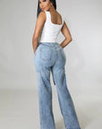 GJG Denim Tyger Wide Leg Jean