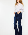 Kancan Mid Rise Slim Flare Jeans