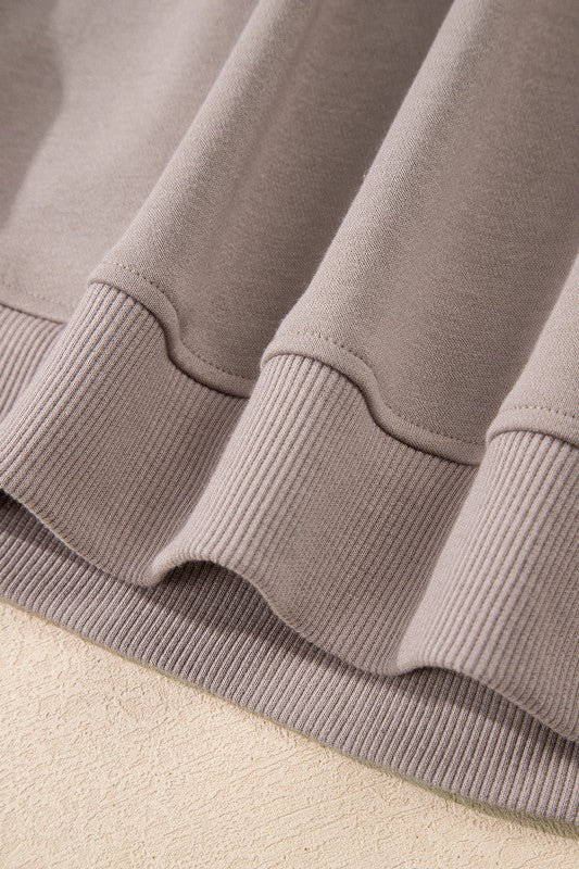 Varsity Stripe Crewneck Pullover and Sweatpants Set