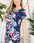 e Luna Floral Tunic Top