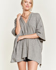 Jade By Jane V-Neck Poncho Top