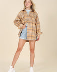 Lilou Plaid Shacket with Pockets