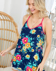 e Luna PLUS Allover Floral Tank Top