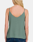 Zenana Two Layered Spaghetti Strap Cami