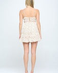 One and Only Collective Inc Floral Ruffle Cami Mini Dress