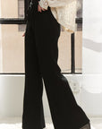 ADORA Tied Wide Leg Knit Pants