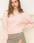 HYFVE Delightful Demeanor Long Sleeve Sweater