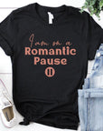 Romantic Pause Graphic Tee PLUS