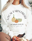 LOCAL FARM FRESH PUMPKIN PATCH Graphic Sweatshirt