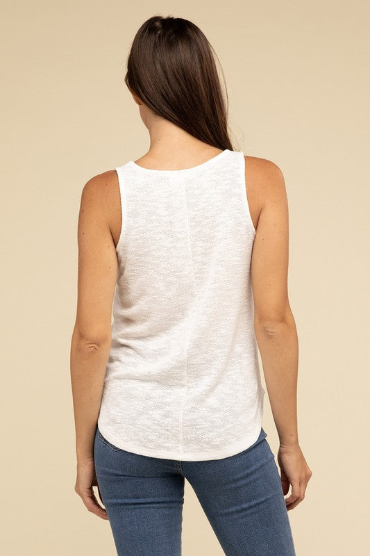 ZENANA V-Neck Sleeveless Cami Top