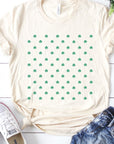 Clover Pattern Graphic Tee PLUS