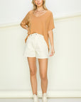 HYFVE At Rest Oversized Short Sleeve Top