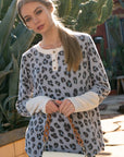 e Luna Cozy Animal Mix Top