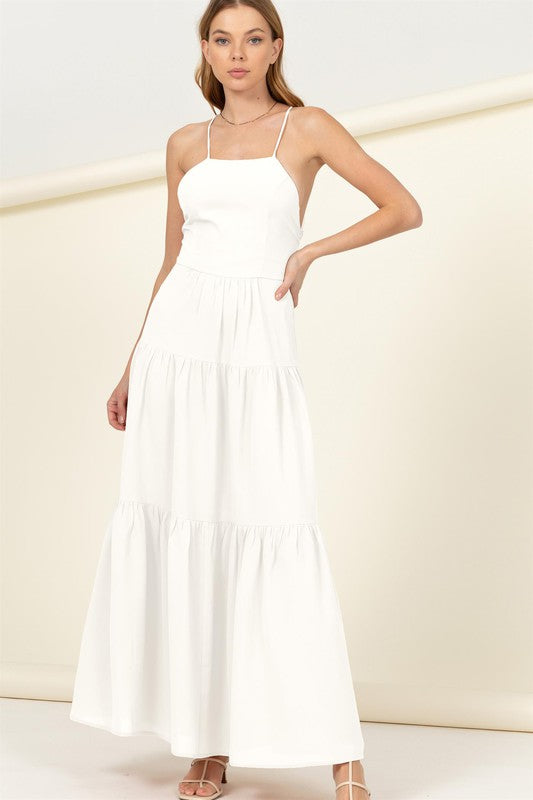 HYFVE Said Yes Tiered Maxi Dress - Online Only