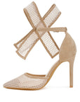 Regenta Big Bow Detail Stiletto Sandals