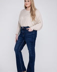 VERVET by Flying Monkey Plus Size High Rise Bootcut Jeans