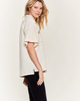 Jade By Jane Smile Face Back Shirt