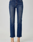 RISEN Full Size High Waist Straight Jeans