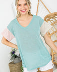 e Luna Plus Low Gauge Color block Top