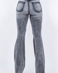 GJG Denim Storm Bell Bottom Jean in Grey - Inseam 32"