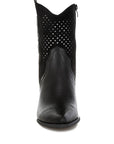 Prosia Rhinestone-Studded Cowboy Boots