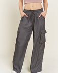 Jade by Jane Satin Cargo Pants