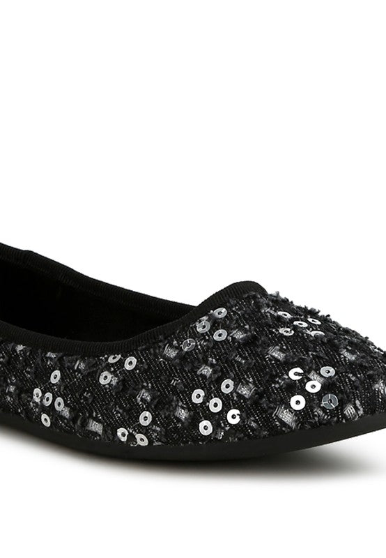 Sujet Sequin Ballet Flats