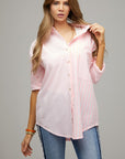 Davi & Dani Stripe Button Down Long Sleeve Shirt - Online Only