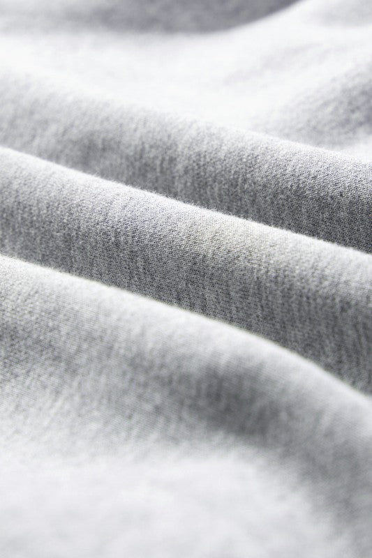 Solid Reverse Seams Hoodie and Joggers Set