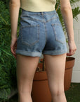 Lilou Denim Shorts - Online Only