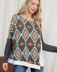 e Luna Cozy Mix and Match Top