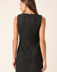 Mittoshop Tweed Sleeveless Mini Dress