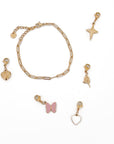 Chanelle Charm Bar Bracelets - WATERPROOF