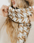 Cold Morning Houndstooth Scarf