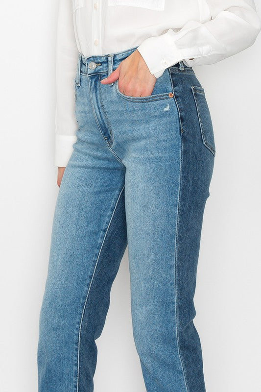 Artemis Vintage |Alexandra Plus High Rise Straight Jeans